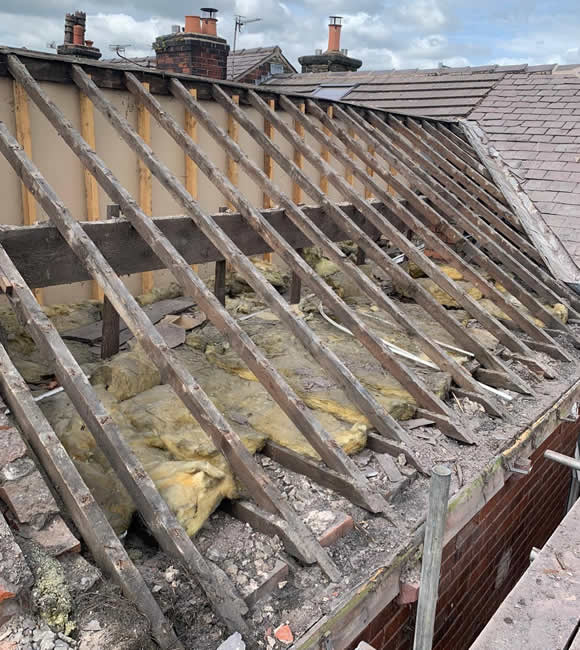 new roof installed in bolton